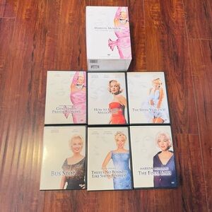 Marilyn Monroe: The Diamond Collection Volume 1(DVD, 2001, 6-Disc Set)Read Blw!